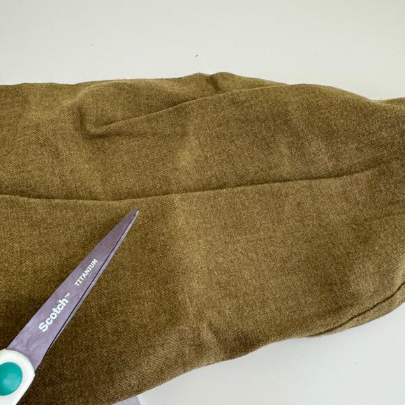 WWII Vtg Wool Shirt US Military Olive Drab Khaki Button Placket Sz 15/32 READ - Picture 9 of 16